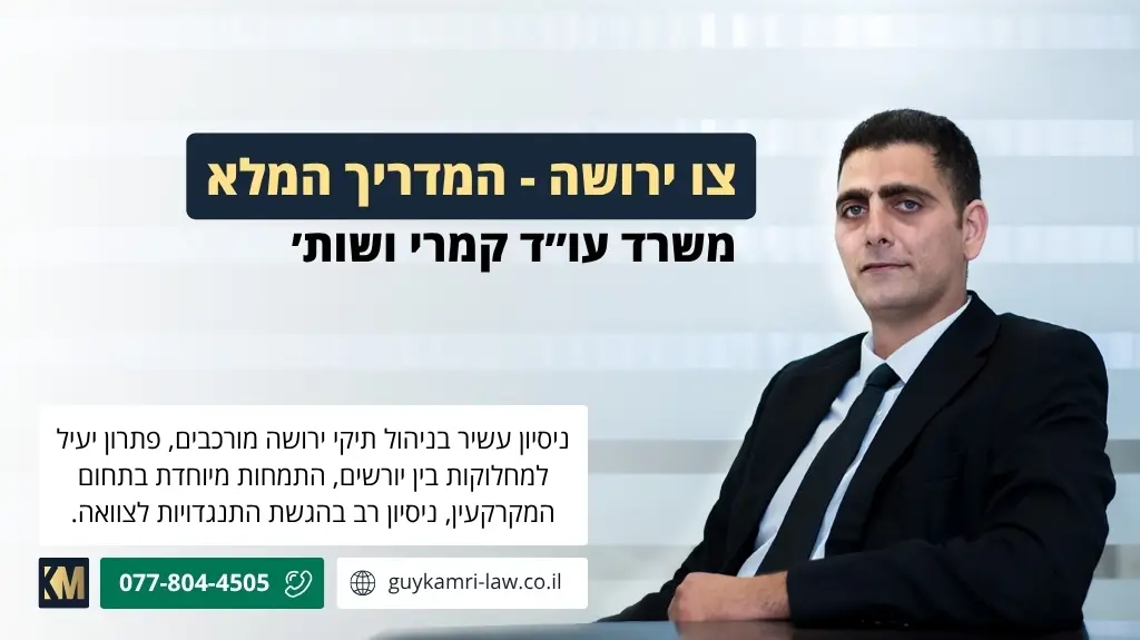 באנר צו ירושה